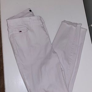 White Tommy Hilfiger jeggings